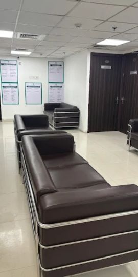 interior of clinic of psychiatrist in Indirapuram